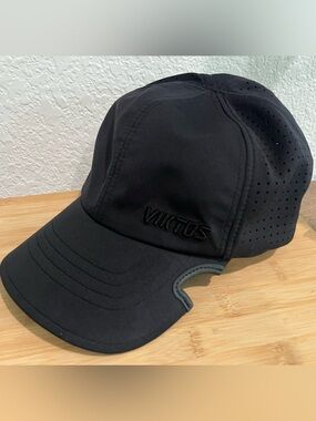 Viktos Black Performance Ventilated Men's Cap Hat
